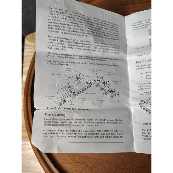 Veritas Deluxe MK.II Honing Guide Set With Additional Accessories - Picture 9 of 9
